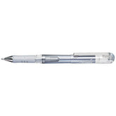 Pentel Hybrid DX K230M Gel Grip Pen Metallic White - Al Masam Stationery LLC